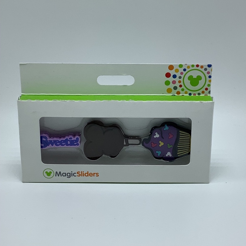 Disney Parks Magic Band Sliders Mickey Cupcake‎ Sweetie Sweet Treats Collection